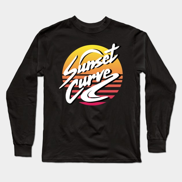 Sunset Curve, JATP Long Sleeve T-Shirt by Prossori